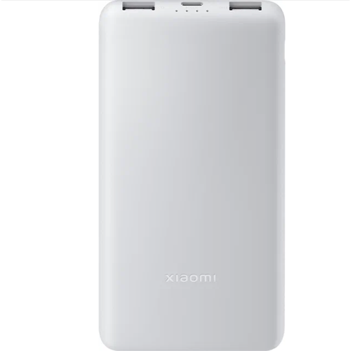 Внешний аккумулятор Xiaomi Power Bank Lite 10000mAh белого цвета