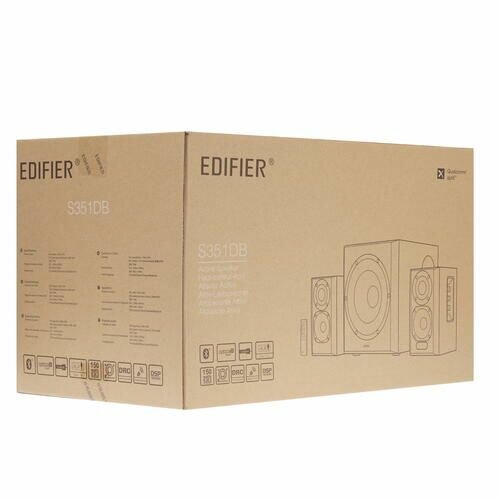 Колонки Edifier S351DB Black <2.1,150W RMS, дерево, Bluetooth aptX> - фото №14