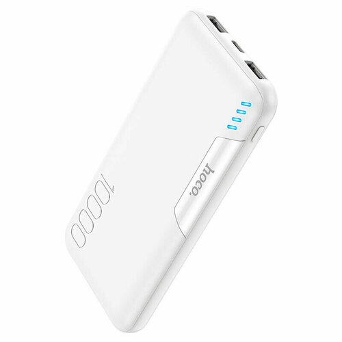 Внешний аккумулятор HOCO J82 10000mAh 2USBMicroType-C белый 124500₽