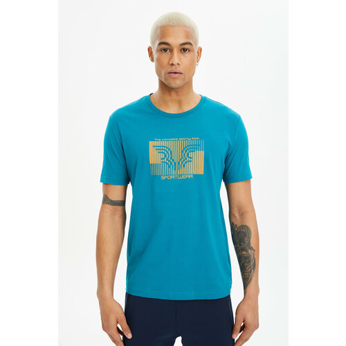 фото Футболка bilcee, размер m, голубой