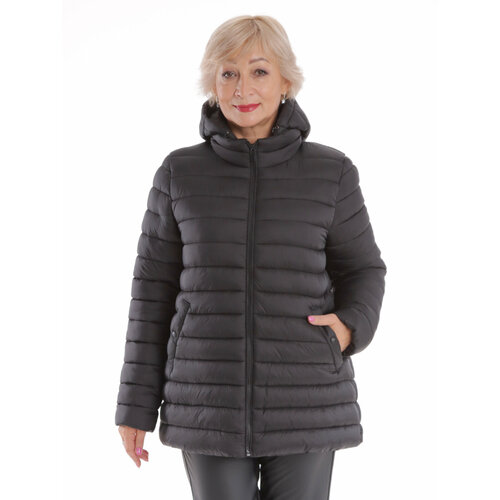 фото Куртка belleb, размер 60, черный