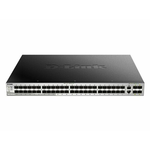 Коммутатор D-Link 48 п 1000Base-X SFP 2 п 10GBase-T 4 п 10GBase-X SFP 17008000₽