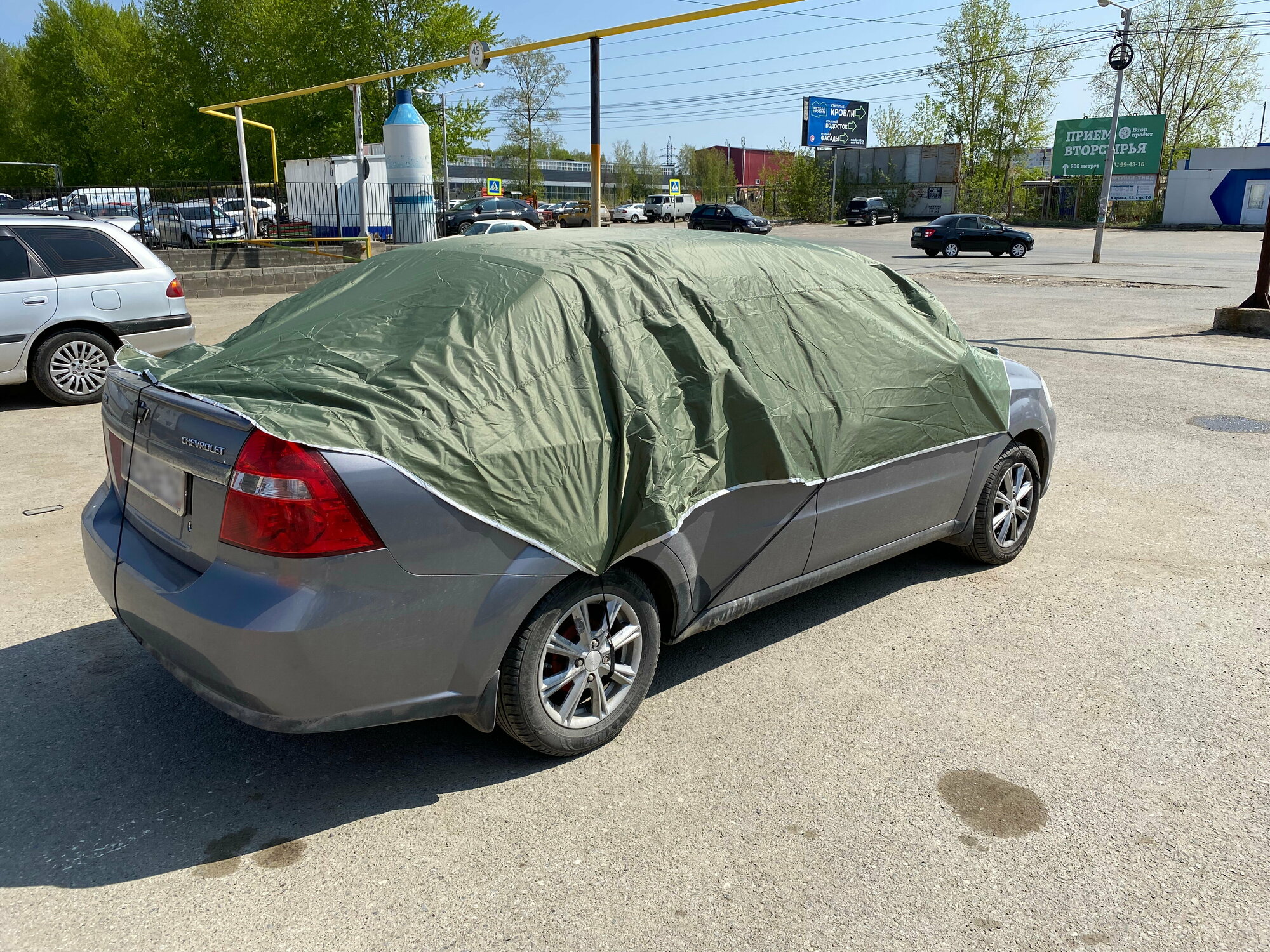 Тент чехол для автомобиля кепочка для ВАЗ / Lada 2106