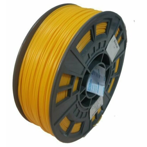 Пластик для 3D принтера ABS желтый - R-filament 1.75 мм. 1 кг. abs пластик для 3d принтера желтый 1 кг