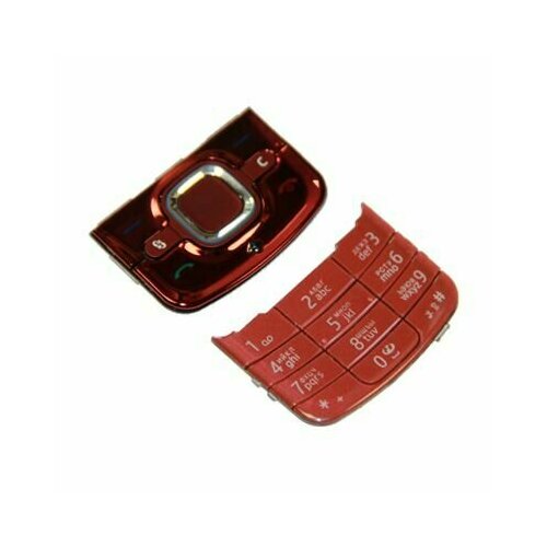 Клавиатура для Nokia 6210n комплект красный