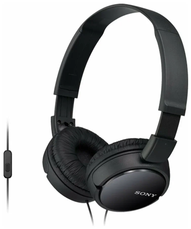 Наушники Sony MDR-ZX110AP, черный