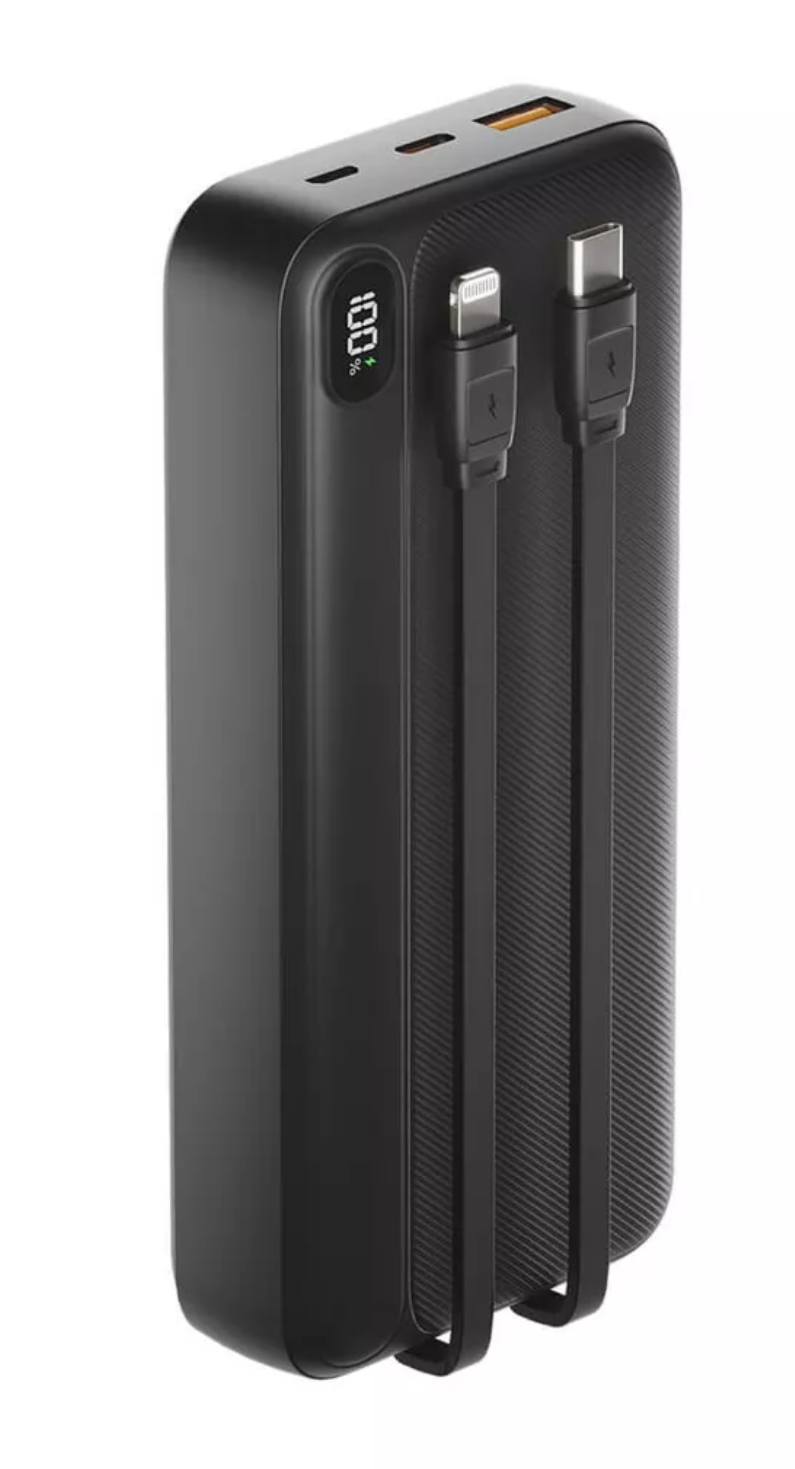 Внешний аккумулятор OLMIO L-20, 20000mAh, black - фото №13