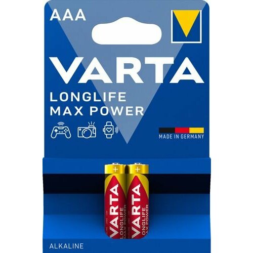 Батарейка щелочная VARTA LONGLIFE MAX P.