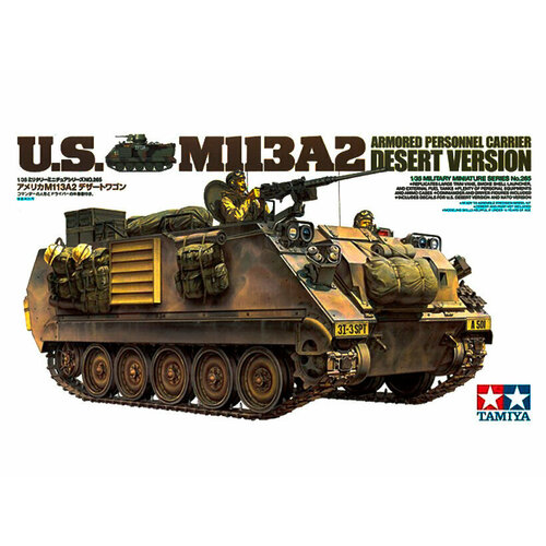 35265 Tamiya Американский бронетранспортер M113A2 с пулемётом кал. 12.7 мм. (1:35)