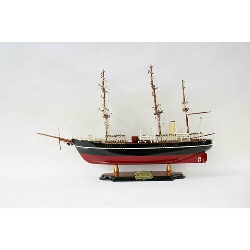 Парусник RRS Discovery, Британия, TS-0045-P-60 черный, белый, коричневый, размер Н=57,  61х10 см