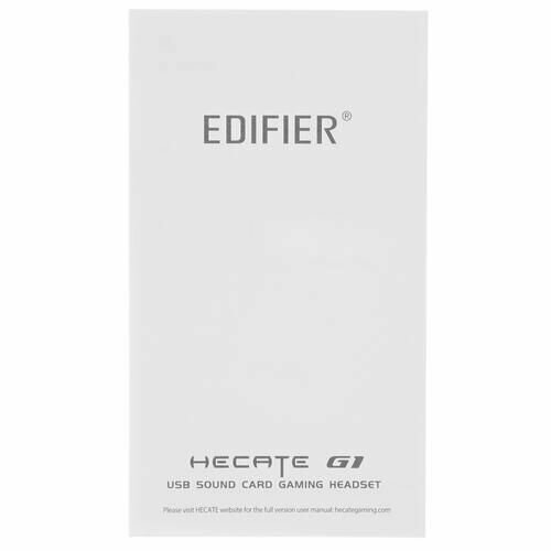 Гарнитура игровая EDIFIER G1, для ПК и игровых консолей, накладные, черный - фото №18