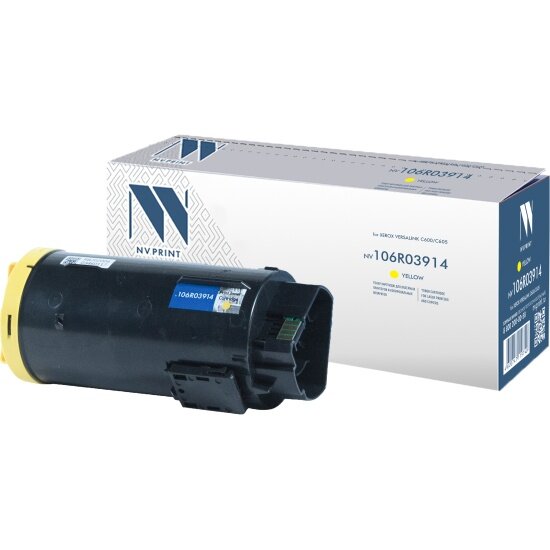 Картридж совместимый NV Print NVP NV-106R03914 Yellow для Xerox VersaLink C600/C605 (10100k)