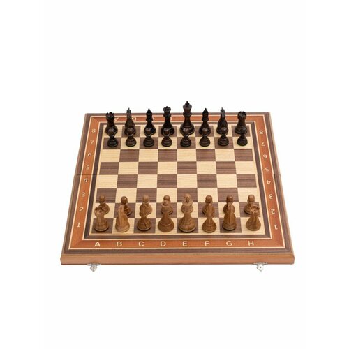 Шахматы подарочные Сурпим дуб, красное дерево большие