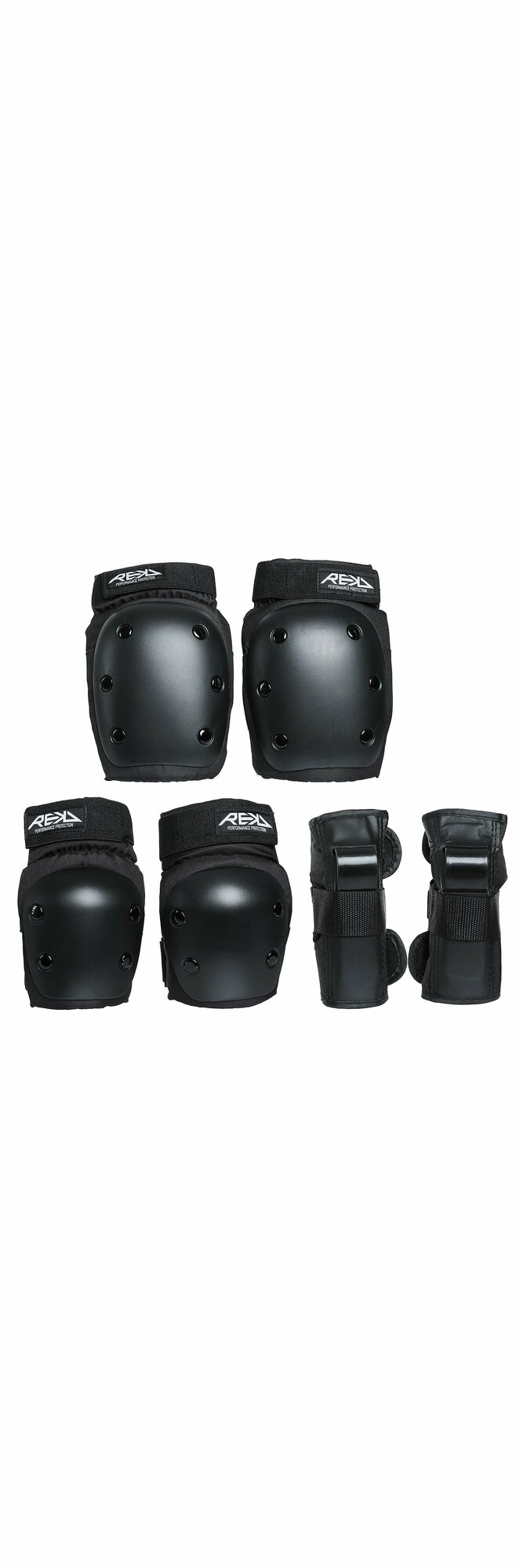 Комплект защиты для роликов REKD Heavy Duty Triple Pad Set Black (US: XL)