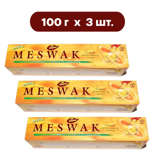 Dabur Meswak Зубная паста Мешвак 100 г - 3 шт