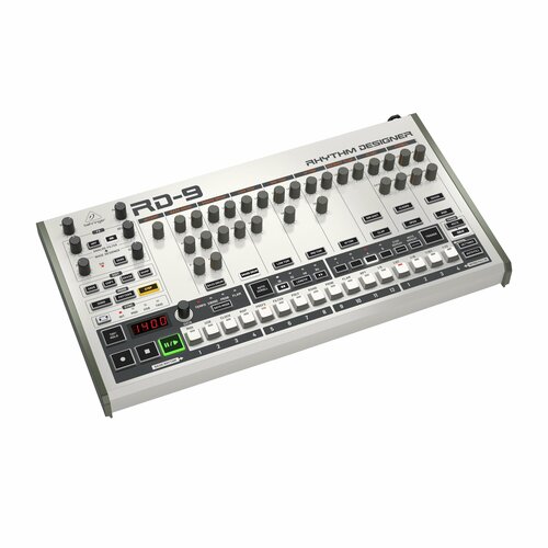 behringer rd 6 sr аналоговая драм машина BEHRINGER RD-9 - классическая аналоговая/цифровая драм-машина, 64-шаговый секвенсор