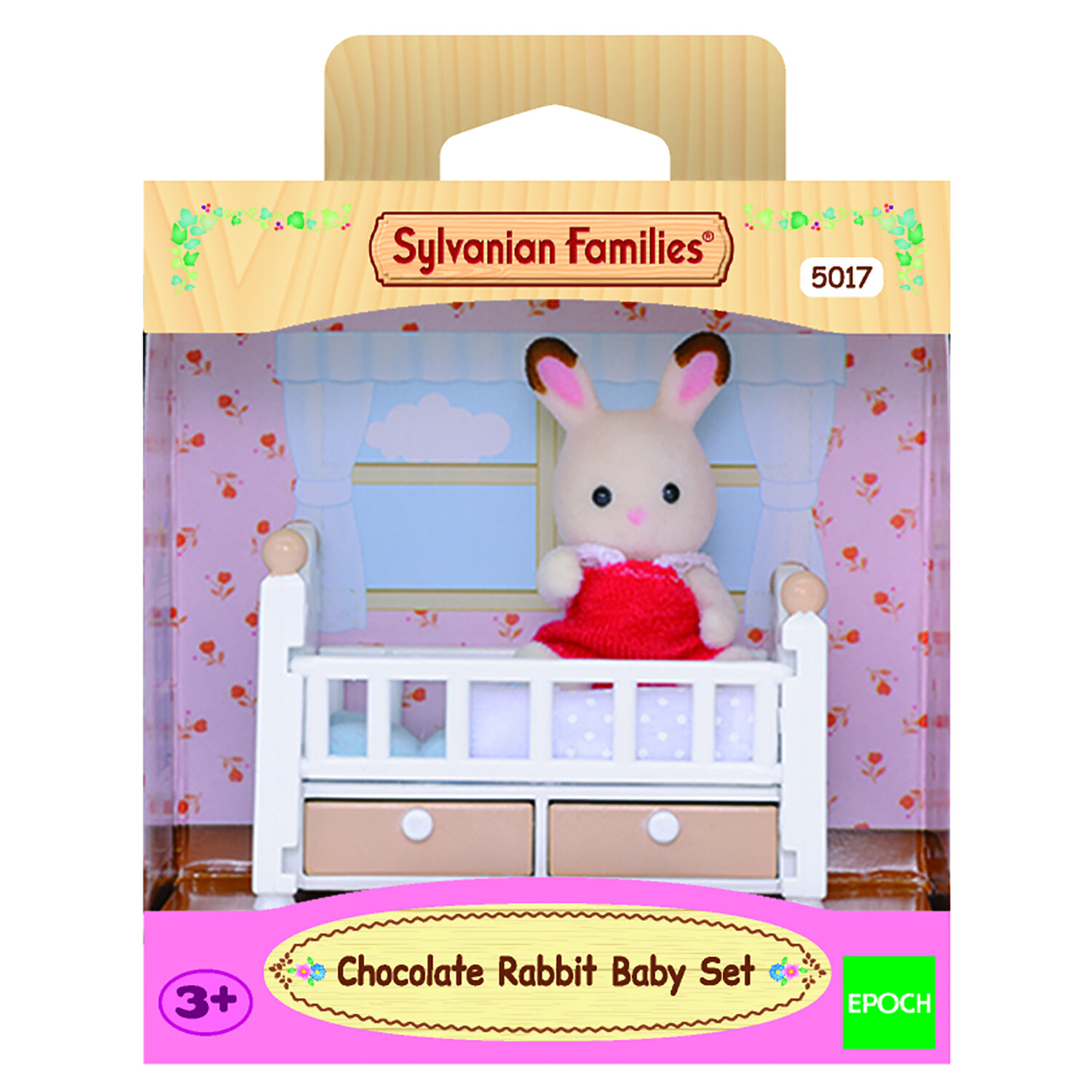 Игровой набор Sylvanian Families Малыш и детская кроватка 5.5 см - фото №10