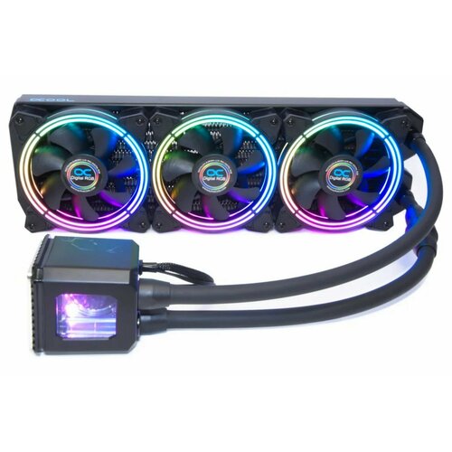 Процессор Alphacool Eisbaer Aurora 360 — цифровой RGB