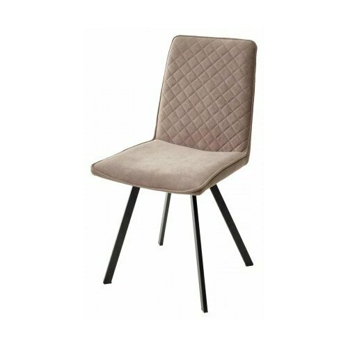 Стул PAINT, цвет B5 Капучино, велюр / черный каркас