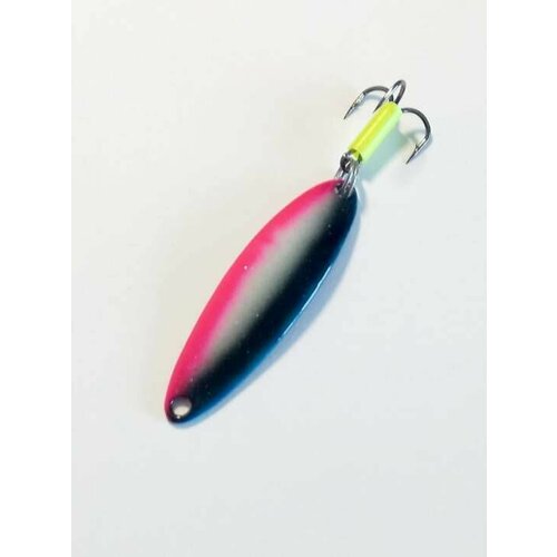 фото Блесна для рыбалки щучья колеблющаяся/колебалка р-р 55х15 из латуни 11 гр. нет бренда