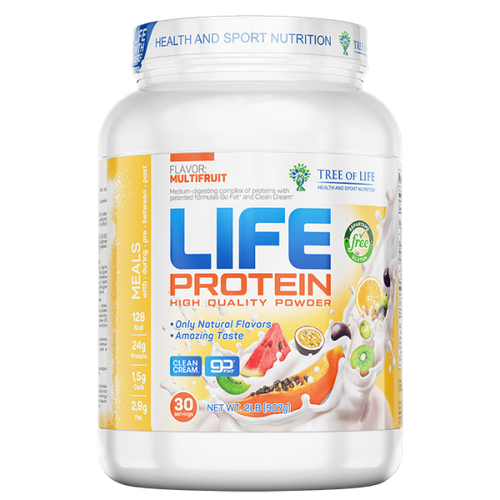 LIFE Protein 907 gr, 30 порции(й), мультифрукт life isolate 907 gr 30 порции й манго
