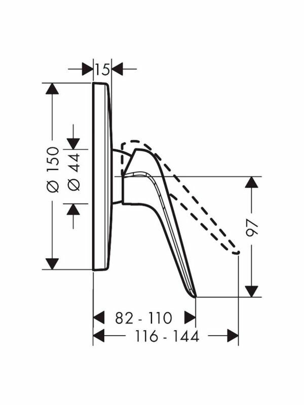 Смеситель Hansgrohe - фото №3