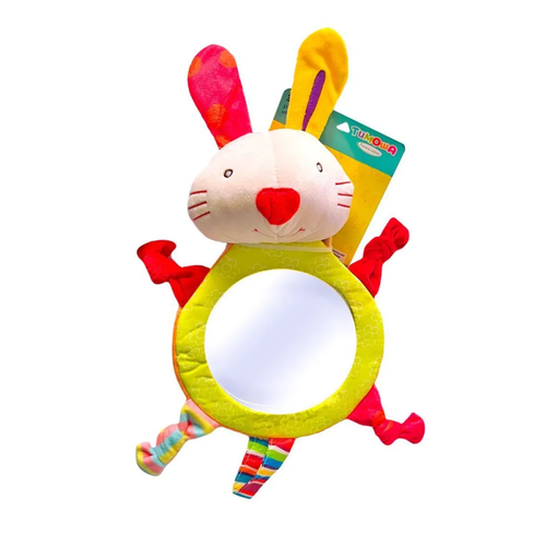 Погремушка тимоша 60001208 с зеркалом Зайка