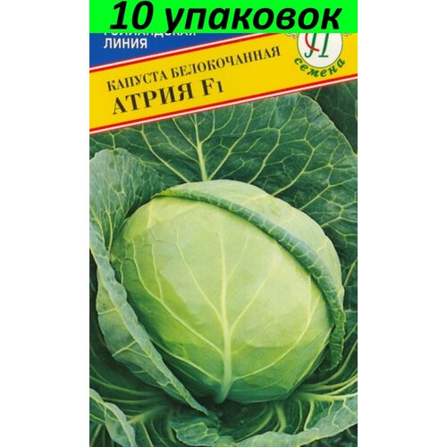 Семена Капуста белокочанная Атрия F1 10уп по 10шт (Престиж)