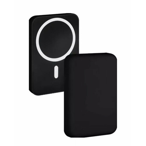 Магнитный аккумулятор Power bank Battery Pack MagSafe 5000 mAh черный 82000₽