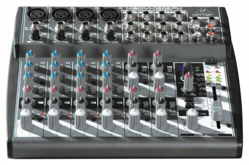 Behringer XENYX 1202SFX - микшер, 12 каналов, 4 микрофонных предусилителя, USB, FX процессор