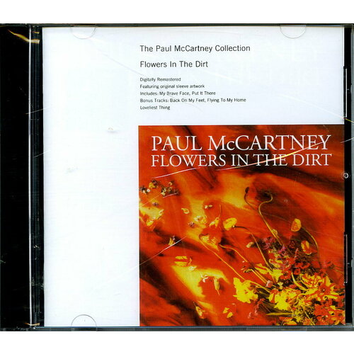 Музыкальный компакт диск Paul McCartney Collection - Flowers in the dirt 1989 г (производство Россия )