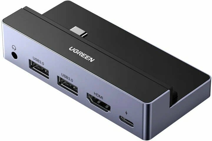 USB концентратор Ugreen для iPad Pro (хаб) 2 x USB 30 HDMI 35 jack PD (70688)