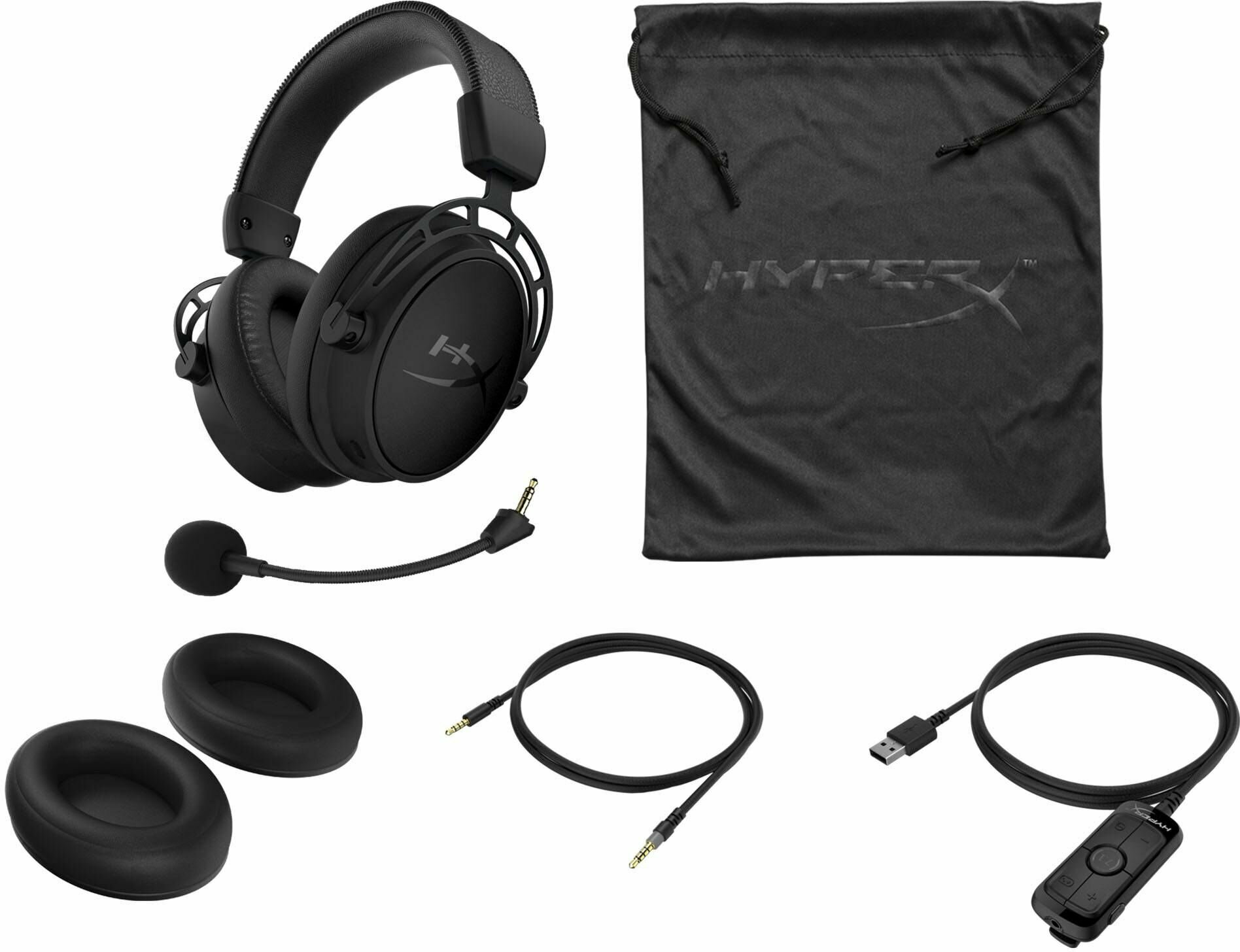 Гарнитура игровая HyperX Cloud Alpha, красный/черный (4p5l1ab#uuf) - фото №13