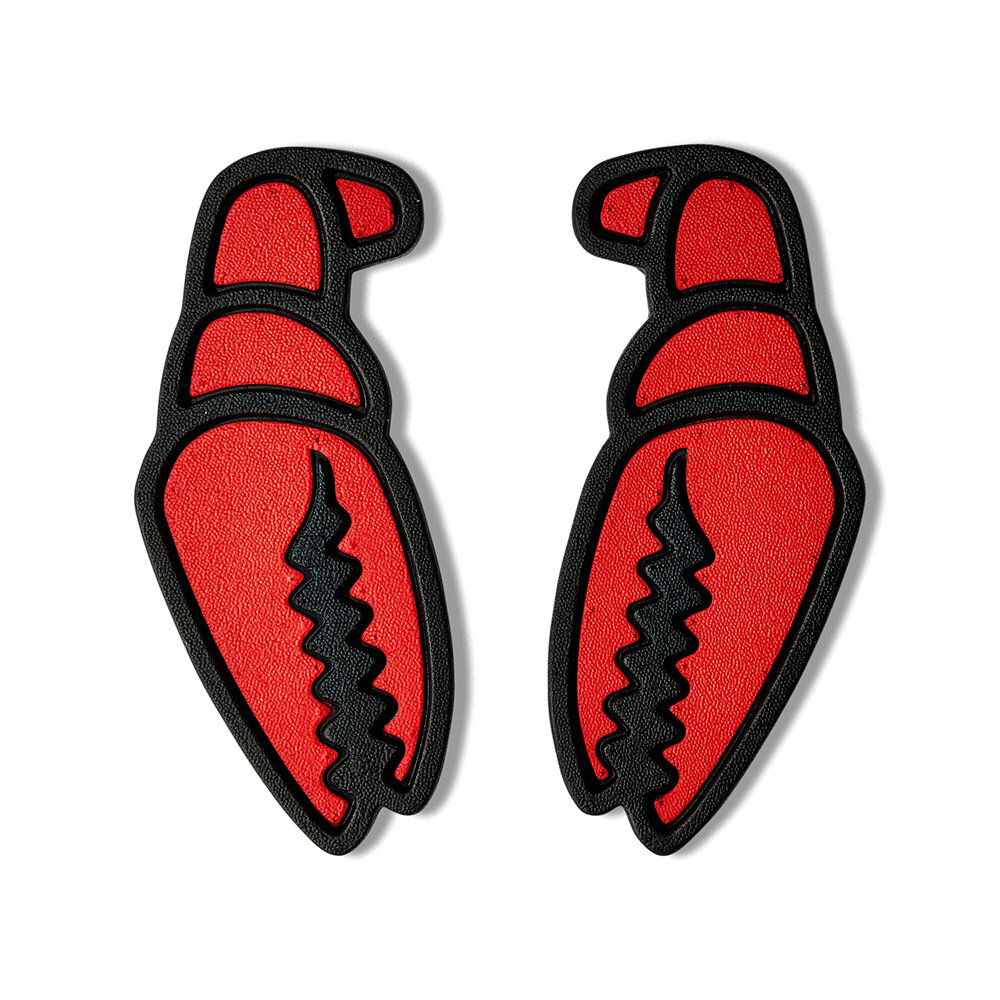 CRAB GRAB MEGA CLAW Наклейка на сноуборд CRAB GRAB MEGA CLAW Black & Red