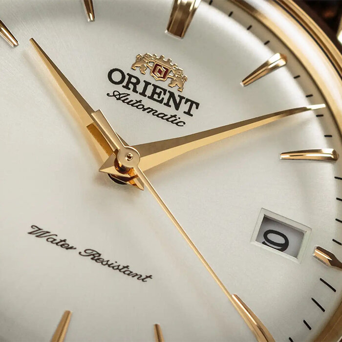 Наручные часы ORIENT, коричневый/золотой — фото 1