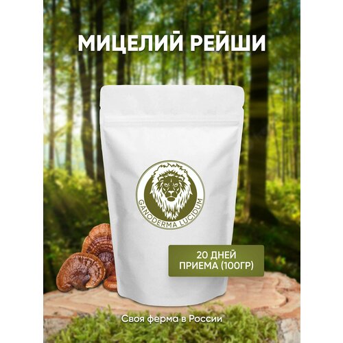 Мицелий Рейши / Reishi mycelium (Трутовик лакированный, ganoderma lucidum)