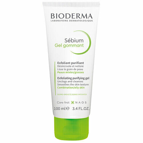 BIODERMA себиум гуммирующий гель, 100 мл