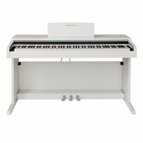 Пианино цифровое Rockdale Toccata White цифровое пианино rockdale rdp 7088 white fantasia 64 с bluetooth