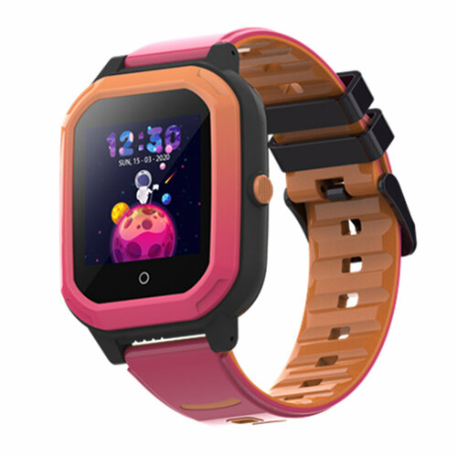 Детские смарт часы-телефон KT20 с GPS видеозвонком виброзвонком камерой и 4G Умные часы для детей Wonlex Smart Baby Watch Розовые 849000₽