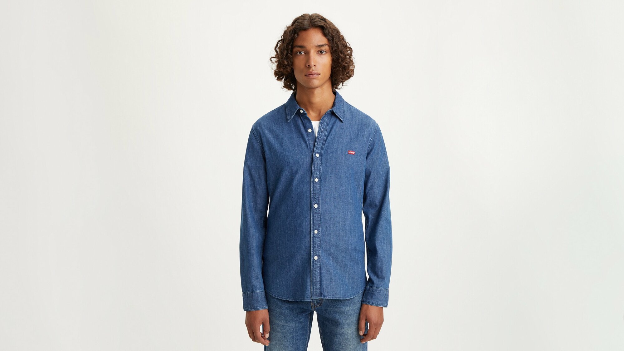 Рубашка Levis Men's Battery Housemark Slim...