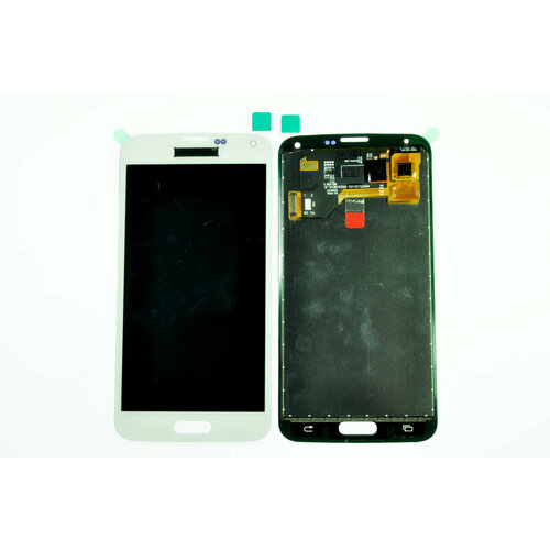 Дисплей (LCD) для Samsung SM-G900F/i9600 Galaxy S5+Touchscreen white (с рег подсветки)