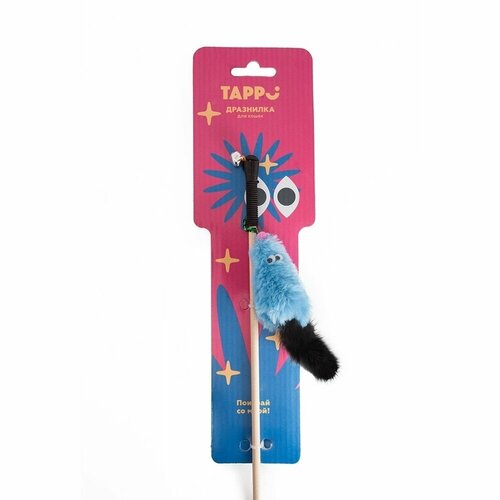 Tappi игрушки Игрушка Тилия дразнилка для кошек мышь с кошачьей мятой с хвостом из натурального меха норки на веревке 29оп66 0,025 кг 37625 (1 шт) tappi мыльные пузыри с кошачьей мятой