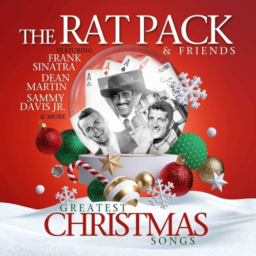 Frank Sinatra Dean Martin Sammy Davis Jr The Rat Pack & Friends Greatest Christmas Songs Red Vinyl (LP) ZYX Music