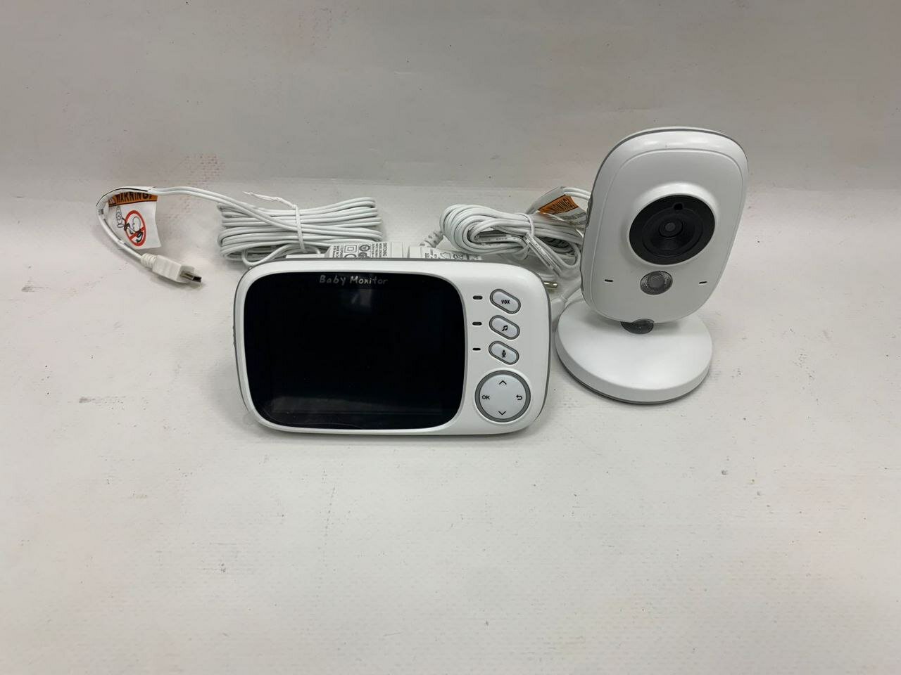 Беспроводная видеоняня Baby Monitor VB603 с радиусом действия до 300 м, радио видео няня / Радионяня с камерой и монитором