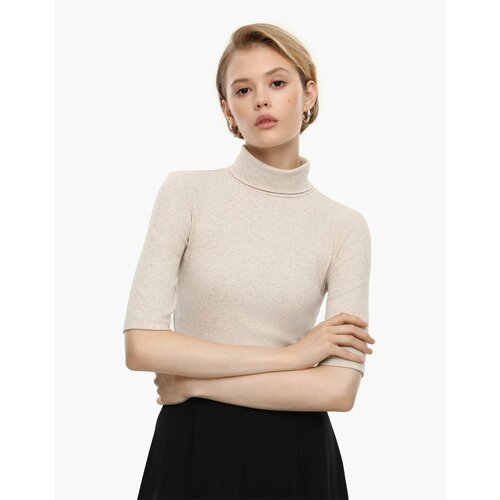 фото Водолазка gloria jeans, размер l (48-50), бежевый