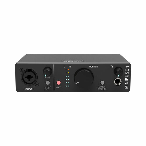 Внешняя звуковая карта Arturia MiniFuse 1 Black