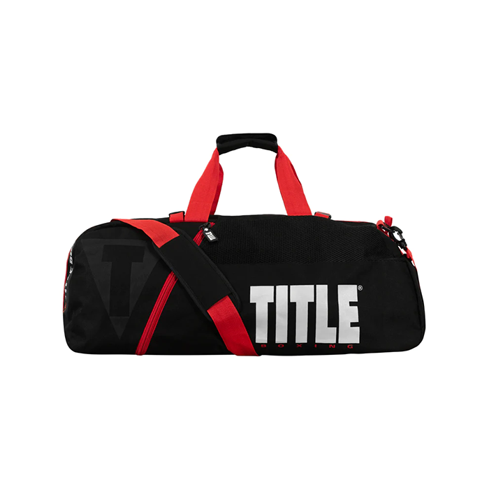 Рюкзак-сумка TITLE Boxing Champion Sport Bag/Backpack Black (One Size)