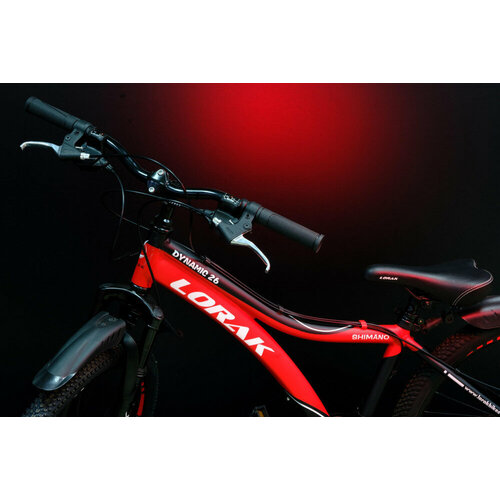 Велосипед LORAK DYNAMIC 26 Чёрный/Красный велосипед lorak dynamic 24
