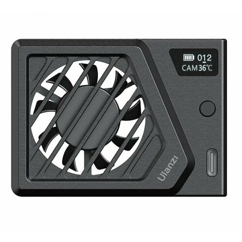 Система охлаждения Ulanzi CA25 для камеры Sony/Canon/Fujifilm/Nikon Чёрная C072GBB1 серебристый, черный