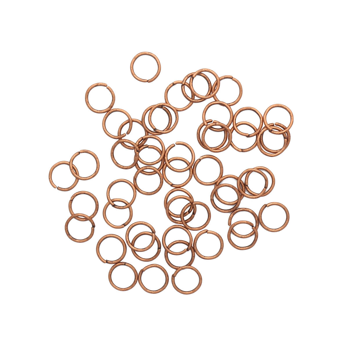 фото 4AR244/245/246 Кольцо соединительное 0,9*8мм, 50шт/упак, Астра (Латунь)